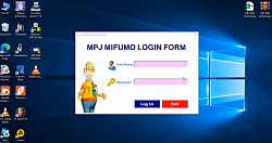 login form