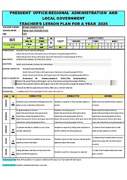 Lesson plan